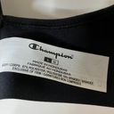 Champion Women’s Logo Racerback Sports Bra Black Size Large NWOT Photo 2