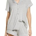 Nordstrom 💕💕 Moonlight Eco Short Pajamas ~ Grey Heather Large L NWT Photo 0