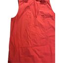 Everlane  Clean Cotton V-Neck Sheath Sleeveless Dress in Poppy Red sz 2 Photo 7