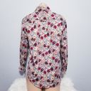 Westbound Vintage 80's 90's retro floral print button shirt blouse top SMALL Photo 3