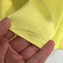 ZARA  Yellow Ruffle High Neck Yellow Tank Top Size Large Photo 1