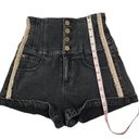 Miss Sixty  Angel Collection High Waist Denim Short Coquette Acubi Y2K Boho Sz 24 Photo 13