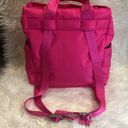 Madden Girl Steve  convertible backpack bag hot pink 14x13.5x5” Photo 3