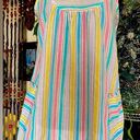 American Vintage VTG 60’s Pastels House/Garden Tunic top with Pockets! Excellent Condition! S/M. Photo 0