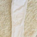 Free People  Busted Knee White Destroyed Ankle Jean Photo 3