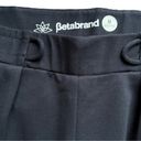 Betabrand  Navy Dress Yoga Pants Classic Cut Medium Petite Photo 3