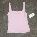 American Threads NEW  Lilac Square Neck Tank Top Size Small Photo 2