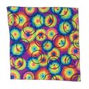 Modcloth Vintage Smiley Face Tie Dye Handkerchief Photo 0