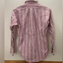 Polo  Ralph Lauren Pink Striped Button Down Shirt Size 14 / Small Photo 5