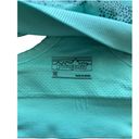 Patagonia  Teal & Blue Low Impact Active Mesh Sports Bra Size Medium Photo 6