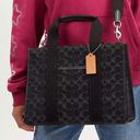 Coach Smith Tote In Signature Denim CP105 Photo 3