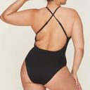 ANDIE  Swim Black Asbury High Neck One Piece Swimsuit Sz L NWT Photo 3