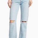 RE/DONE High-Rise Ripped-Knee Loose Jeans Photo 1