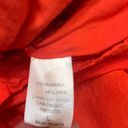 Karlie orange red  boutique dress button ruffle button front size Large Photo 2