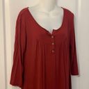 Ladies size Med Dress in Dark Red NWOT very soft Photo 1