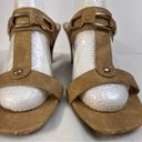 Anne Klein  iflex Gold Chunky Heeled Sandal-Size 9 Photo 2