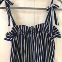 Boutique Blue and White Stripe Dress Photo 2