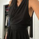 ALLSAINTS Odessa Crossover Waist Tie Dress Black Size S Retail $228 Photo 5