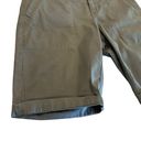 CAbi Women's  816 olive green Ivy League bermuda shorts size 4 Photo 3