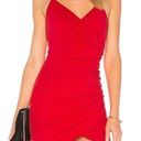 by the way. revolve red sleeveless bodycon slit mini dress Photo 0