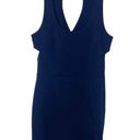 Silence + Noise Blue Cut Out Bodycon Dress Photo 6