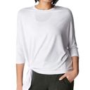 Sweaty Betty  Mellow Asymmetric T-Shirt in‎ White XL Photo 1