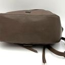 Kooba  Leather Crossbody Medium Satchel Chic Modernist Purse Handbag Gray Photo 9