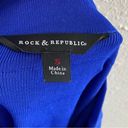 Rock & Republic  Royal Blue High Waisted Jersey Knit Bodycon Skirt Size S Photo 3