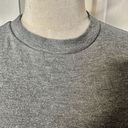 American Apparel  grey short sleeved cropped T shirt Photo 4