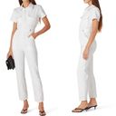 Good American NWT  White Fit For Success Jumpsuit - Size 1 (Small) Photo 1