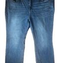 Judy Blue  Boot Cut Stretch Jean Sz 22W Plus Med Wash Light Distress Booty Lift Photo 0