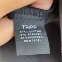 Tripp NYC  Black Goth denim Jacket medium Photo 14