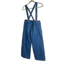 Gap  Wide Leg Button Fly Suspender Overalls Urban Jeans‎ Women’s Sz 10 Photo 1