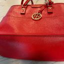 Henri Bendel ‎ Bright Red Hobo Crossbody Bag Photo 8