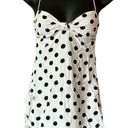 For Love & Lemons For Love of Lemons Ashland Small Black White Polka Dot Shift Dress Photo 0