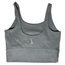 Nike  Grey Yoga Luxe Cropped Tank Top Sports Bra Size Women's XS Photo 1