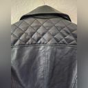 Universal Threads Universal Thread Black Faux Leather Jacket Size Small Photo 7