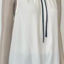 Who What Wear Cream Neck Tie Blouse NWT! Photo 5