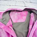 Adidas  Windbreaker Jacket Large Purple Tie Dye Full Zip Long‎ Sleeve Outdoor Photo 2