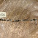 Macy's Opal & Genuine Diamond 18KT Gold Over Sterling Silver Bracelet Photo 5