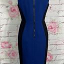 Loft  sleeveless blue black color block business professional office work dress s Photo 3