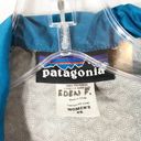 Patagonia  XS Rain Coat Blue Jacket Mid Length Zipper Pockets Zip Front 1178 Photo 7