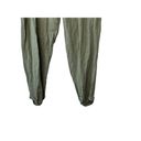 Democracy  Olive Green High Rise Paper Bag Belted Jogger Pants Women's Size 8 Photo 3