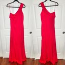 Jay Godfrey NWT Revolve  Stone One Shoulder Gown in Bold Red Photo 1