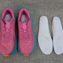 Hoka ONE ONE Rincon 3 Phlox Pink Atlantis Teal Womens Running Race Sneaker 8.5B Photo 10