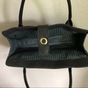 Estée Lauder 90s/00s  Black Shoulder Bag with Gold Magnetic Clasp Closure Photo 9