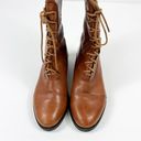 Joie  Tan Tall Lace Up Riding Boots Leather Size 36 Photo 3