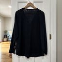 Soft Surroundings NWT! Women’s  Valentina Zip Sweater Black Size 2X Photo 4