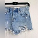 We The Free  Distressed Denim High Rise Short Size 24 Photo 2