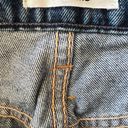 GRLFRND Claudia button fly denim skirt size 25 Photo 2